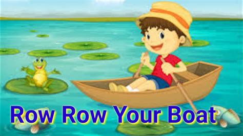 row row row your boat youtube video